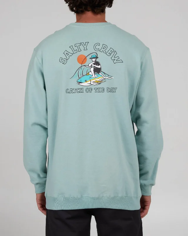 CrewneckwearCatch Of The Day Crew Fleece - Mackerel