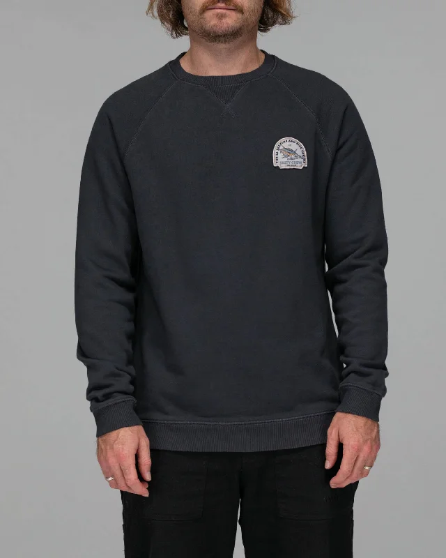 CrewneckhoodieChaser Vintage Crew Fleece - Pigment Black