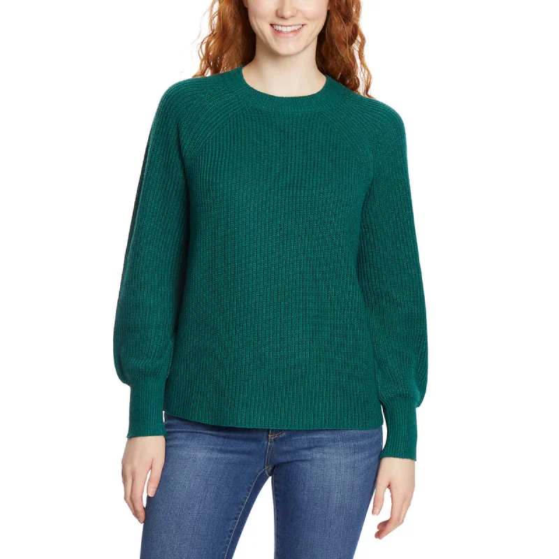 Running Knit TopsJessica Simpson Women's Bell Sleeve Soft Rib Knit Top Relaxed Fit Sweater