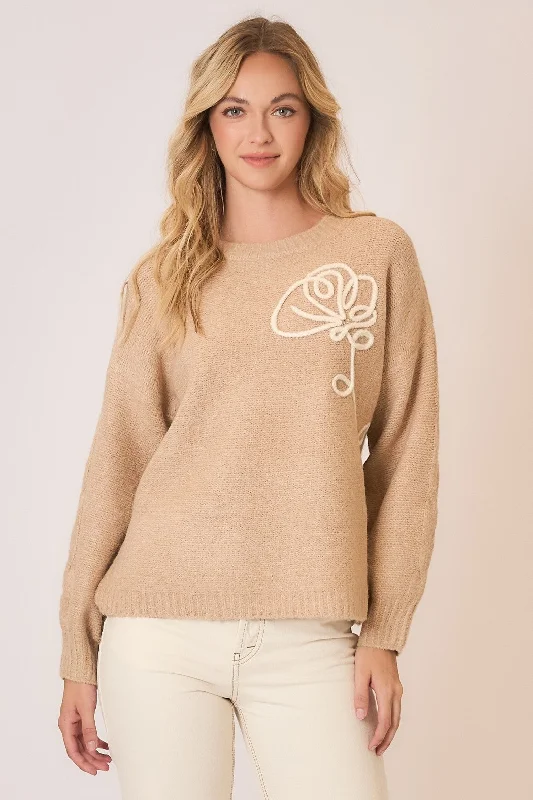 Spring Knit TopsSoft Brushed Knit Sweater