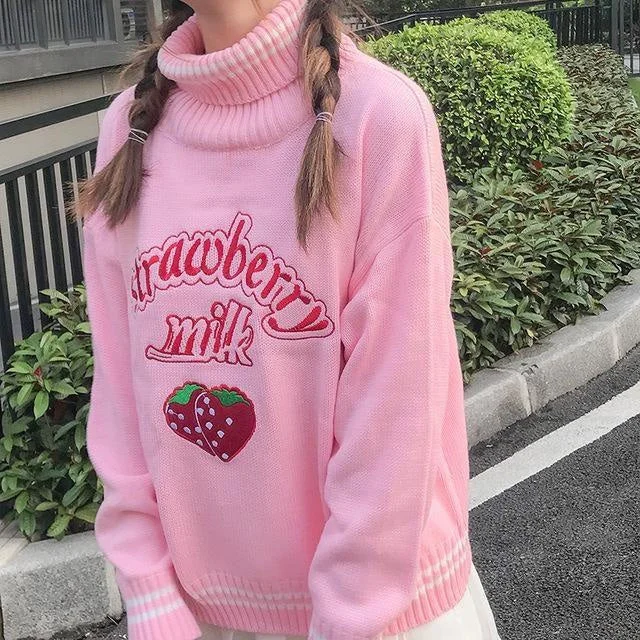 Pink Sweater