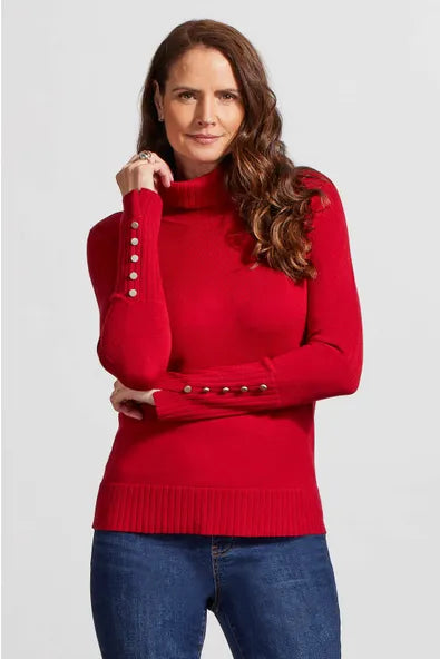 Layered Knit TopsTri 1490O Turtle Neck Sweater