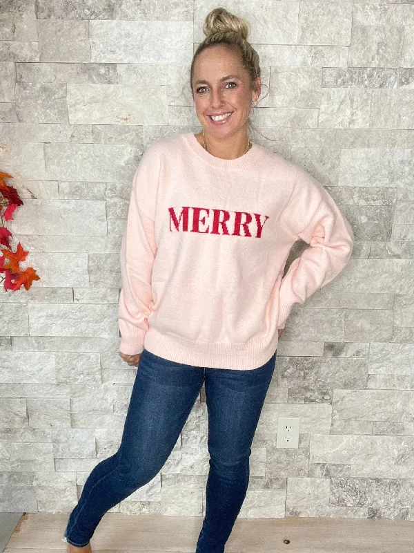 Camping Knit TopsVery Merry Sweater (S-L)