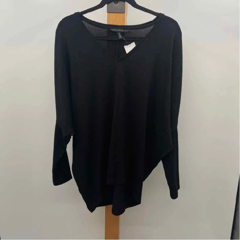 Angora Knit TopsWhite House Black Market Women's Size S Black Solid Sweater