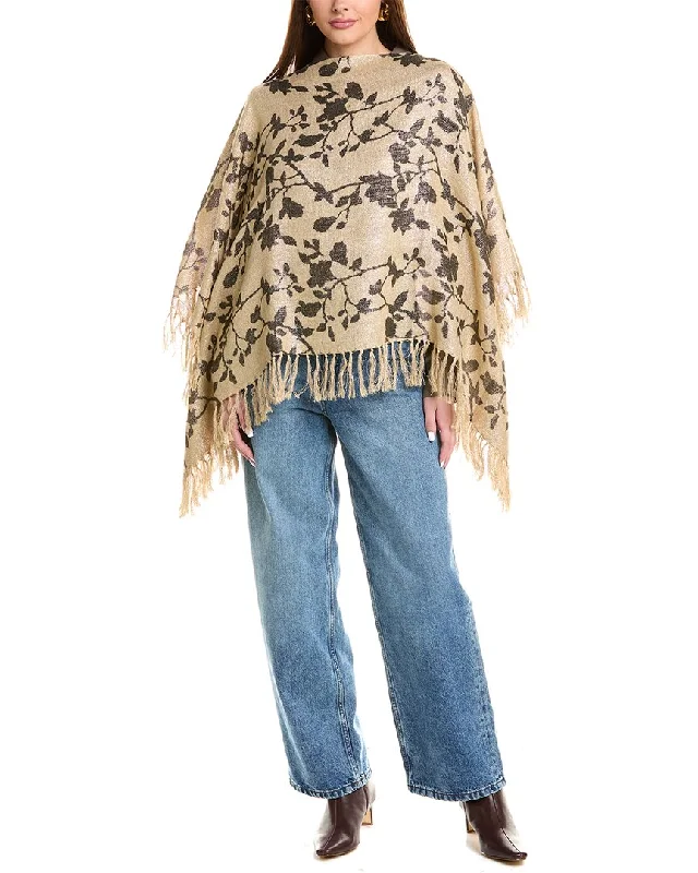 Recycled Fabric Knit TopsBrunello Cucinelli Linen Poncho