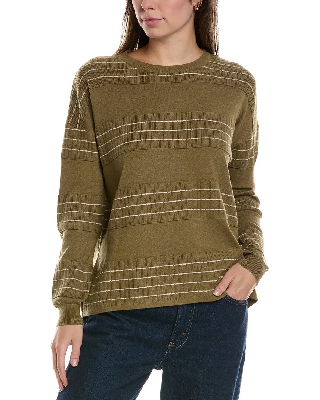 Hiking Knit TopsMEIVEN Dropped-Shoulder Sweater