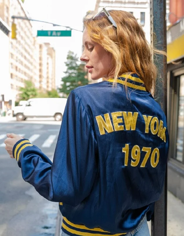 Yoga Knit TopsNYC 1970 Bomber